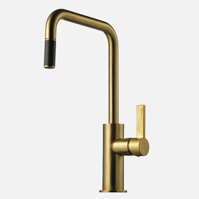 Se Tapwell ARM985 køkkenarmatur m/udtræk - brushed honey gold på tilbud! Billig fragt & hurtig levering (1-2 hverdage). Spar op til 53% på udsalg.