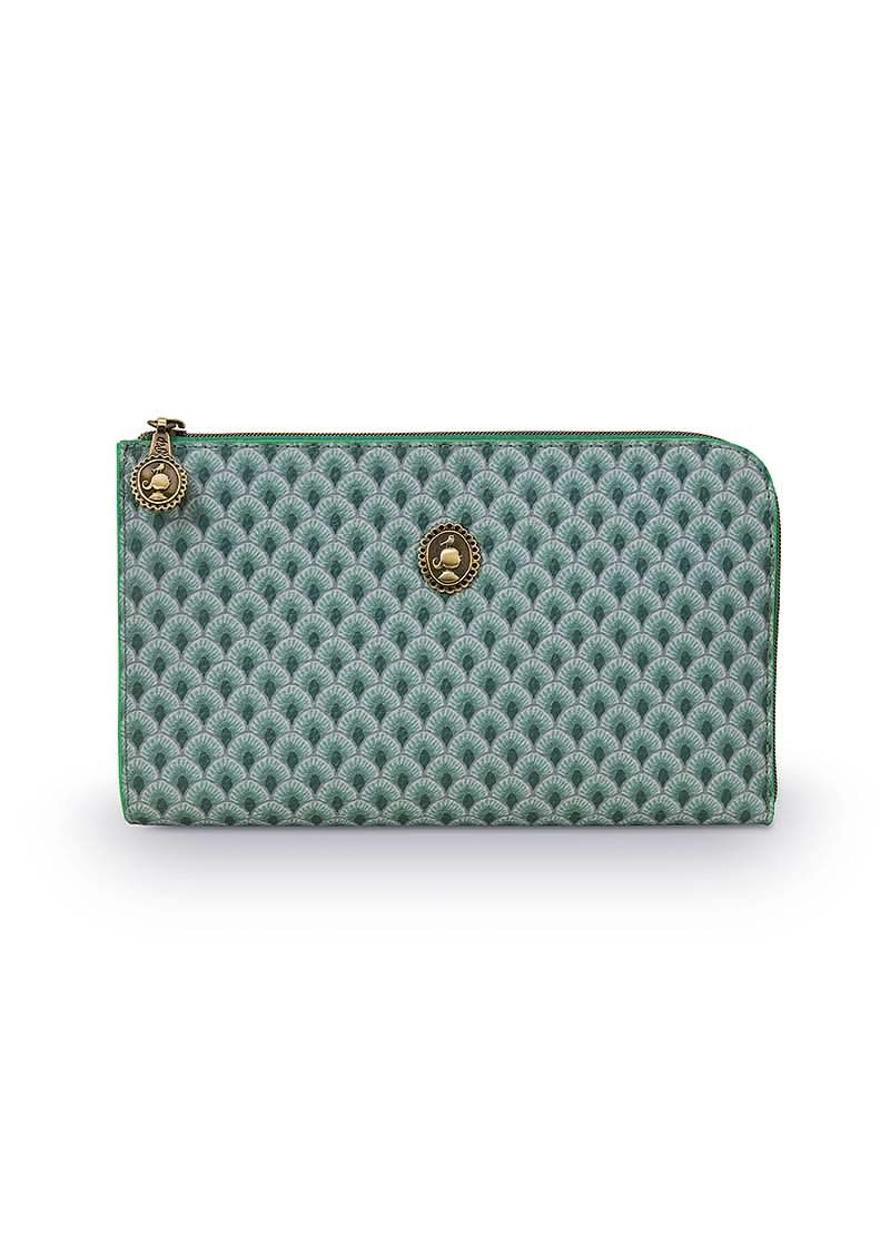 Se tilbud på Cosmetic Zipper Pouch Suki Green 21x12.5cm! Billigt udsalg på Pip Studio. Hurtig levering, 1-2 hverdage. Varenummer: CADEC-51.274.202. Spar op til 51%.