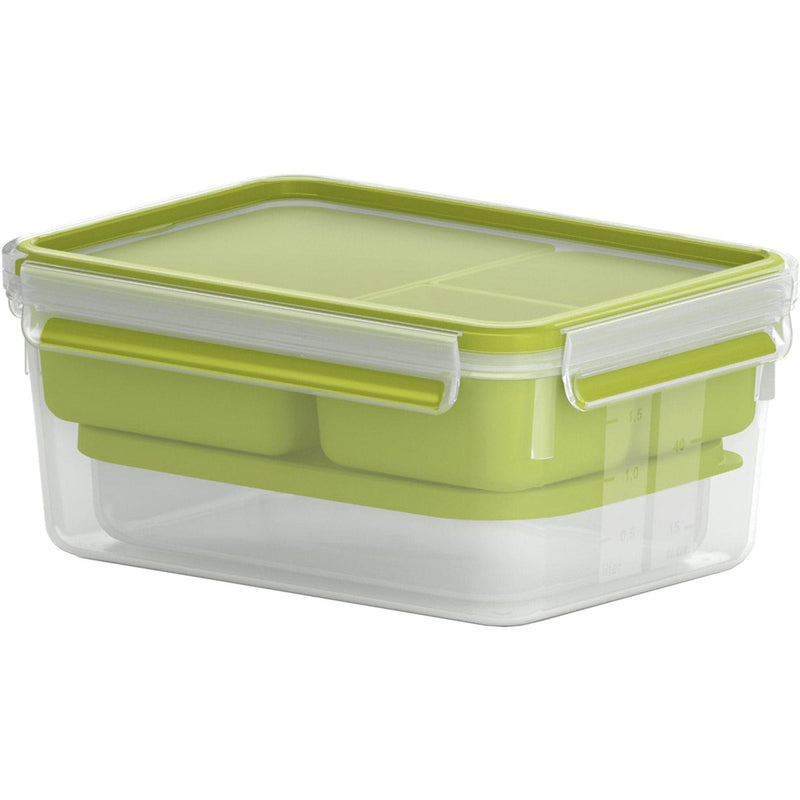 Se Tefal MasterSeal TO GO Lunchbox XL 1,6L ✔ Kæmpe udvalg i Tefal ✔ Hurtig levering: 1 - 2 Hverdage samt billig fragt - Varenummer: KTO-N1071610 og barcode / Ean: &