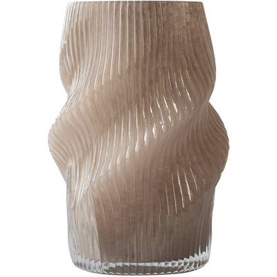 Se Tell Me More Fano vase 25 cm, taupe ❤ Kæmpe udvalg i Tell Me More ❤ Hurtig levering: 1 - 2 Hverdage samt billig fragt - Varenummer: KTO-5093 og barcode / Ean: '7340194806914 på lager - Udsalg på Vase Spar op til 65% - Over 1150 kendte brands på udsalg