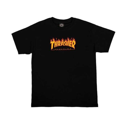 Se Thrasher Flame Logo T-Shirt Børn Sort S-6år ✔ Kæmpe udvalg i  Thrasher ✔ Hurtig levering: 1 - 2 Hverdage samt billig fragt - Varenummer: JUCO-134142-4 og barcode / Ean: '010202023967 på lager - Udsalg på T-Shirts Spar op til 56% - Over 1112 kendte brands på udsalg