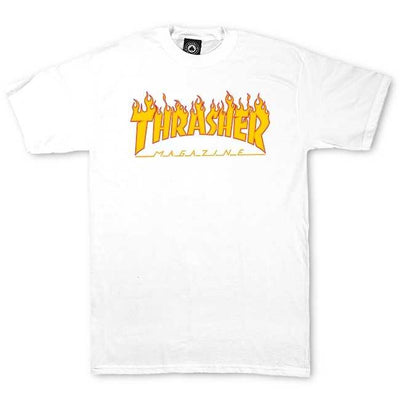 Se Thrasher Flame Logo T-Shirt Børn Hvid XS-4år ✔ Kæmpe udvalg i  Thrasher ✔ Hurtig levering: 1 - 2 Hverdage samt billig fragt - Varenummer: JUCO-144449-4 og barcode / Ean: '010202027200 på lager - Udsalg på T-Shirts Spar op til 55% - Over 1112 kendte brands på udsalg