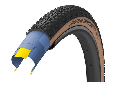 Se Goodyear Connector Ultimate TLC - Gravel - Foldedæk - 700x35c - Sort/Brun ✔ Kæmpe udvalg i  Goodyear ✔ Hurtig levering: 1 - 2 Hverdage samt billig fragt - Varenummer: CKP-810432031288 og barcode / Ean: '810432031288 på lager - Udsalg på Cykeldæk Spar op til 51% - Over 1112 kendte brands på udsalg