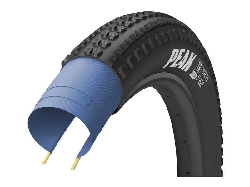 Se Goodyear Peak TLR - MTB Foldedæk - 27.5x2.25 (57-584) - Sort ✔ Kæmpe udvalg i  Goodyear ✔ Hurtig levering: 1 - 2 Hverdage samt billig fragt - Varenummer: CKP-810432030410 og barcode / Ean: &