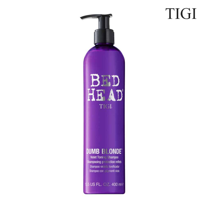 Se Tigi Bed Head Dumb Blonde shampoo 400 ml ✔ Kæmpe udvalg i  Satana ✔ Hurtig levering: 1 - 2 Hverdage samt billig fragt - Varenummer: STAA-1157693 og barcode / Ean:  på lager - Udsalg på Hårfjerning & Styling > PERSONLIG PLEJE Spar op til 62% - Over 1312 kendte brands på udsalg