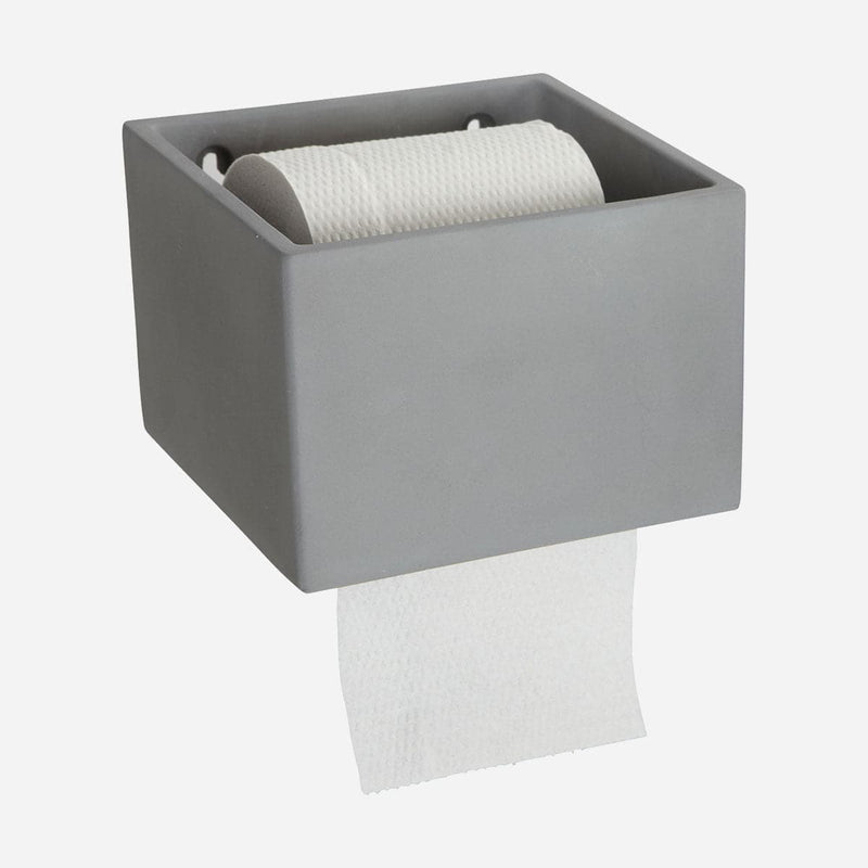 Se House Doctor - Cement Toiletpapirholder ✔ Kæmpe udvalg i House Doctor ✔ Hurtig levering: 1 - 2 Hverdage samt billig fragt - Varenummer: RKTK-HD205380104 og barcode / Ean: &