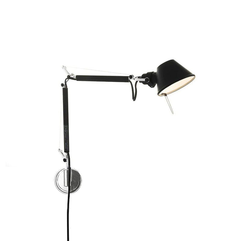 Se Artemide Tolomeo Micro væglampe black ❤ Kæmpe udvalg i Artemide ❤ Hurtig levering: 1 - 2 Hverdage samt billig fragt - Varenummer: NDN-555651-01 og barcode / Ean: &