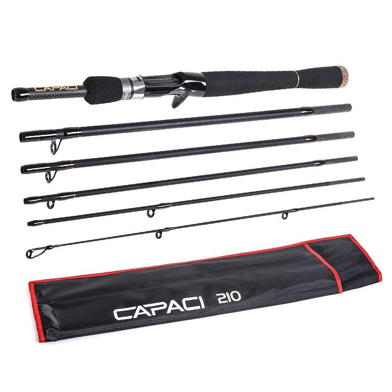 CAPICI carbon Teleskob fiskestang 128g / 2.1m - Casting