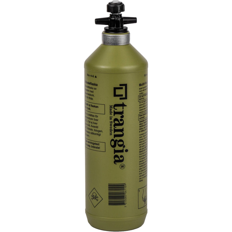 Se Trangia Brændstofflaske, 1 liter, olive ✔ Kæmpe udvalg i Trangia ✔ Meget billig fragt og hurtig levering: 1 - 2 hverdage - Varenummer: KTO-506110 og barcode / Ean: &