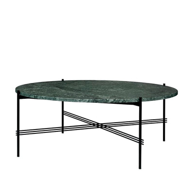 Se GUBI TS Round sofabord green guatemala marble, Ø105, sort understel ❤ Kæmpe udvalg i GUBI ❤ Hurtig levering: 1 - 2 Hverdage samt billig fragt - Varenummer: NDN-546312-01 og barcode / Ean: '5710902710765 på lager - Udsalg på Furniture - Tables - Accent Tables - Coffee Tables Spar op til 56% - Over 1354 design mærker på udsalg