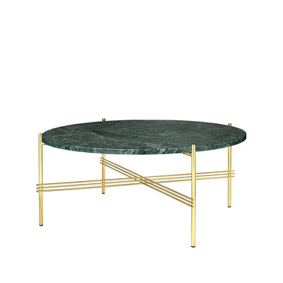 Se GUBI TS Round sofabord green guatemala marble, Ø80, understel i messing ❤ Kæmpe udvalg i GUBI ❤ Hurtig levering: 1 - 2 Hverdage samt billig fragt - Varenummer: NDN-546292-01 og barcode / Ean: '5710902710413 på lager - Udsalg på Furniture - Tables - Accent Tables - Coffee Tables Spar op til 65% - Over 1354 design mærker på udsalg