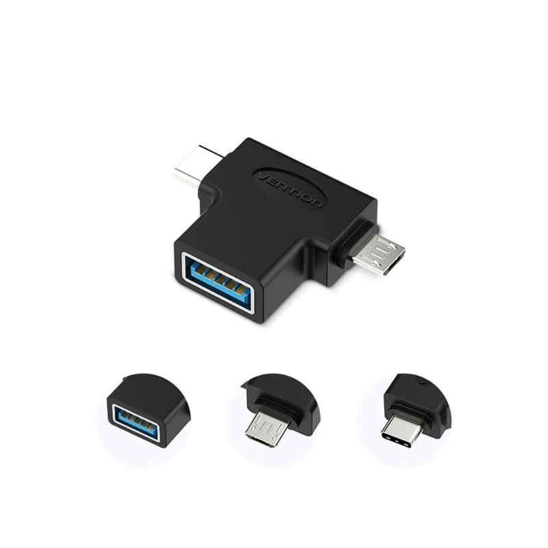 Se Type-C / MikroUSB til USB 3.0 adapter ❤ Kæmpe udvalg i Capida ❤ Hurtig levering: 1 - 2 Hverdage samt billig fragt - Varenummer: CPD-V33C0003661A og barcode / Ean: på lager - Udsalg på Mobil tilbehør Spar op til 55% - Over 1324 kendte brands på udsalg