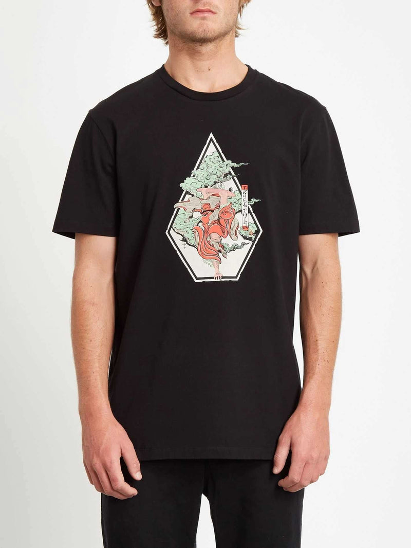 Se Volcom Nozaka Skate T-Shirt Sort S ✔ Kæmpe udvalg i  Volcom ✔ Hurtig levering: 1 - 2 Hverdage samt billig fragt - Varenummer: JUCO-a5232060-S og barcode / Ean: &