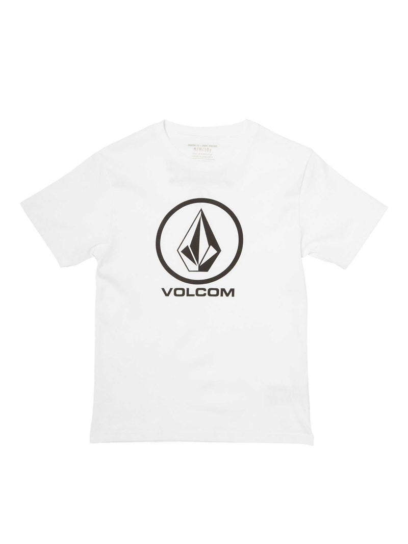 Se Volcom T-shirt til Børn Crips Stone Hvid S: 8-10 år ✔ Kæmpe udvalg i  Volcom ✔ Hurtig levering: 1 - 2 Hverdage samt billig fragt - Varenummer: JUCO-c3532050-8-10 og barcode / Ean: &