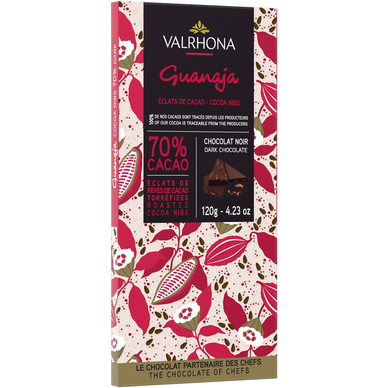 Se Valrhona Guanaja Cocoa Nibs 70% chokoladebar, 120 g ✔ Kæmpe udvalg i Valrhona ✔ Meget billig fragt og hurtig levering: 1 - 2 hverdage - Varenummer: KTO-53493 og barcode / Ean: &