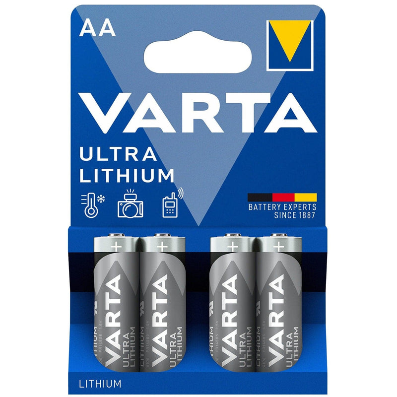 Se Varta Ultra Lithium AA-batterier (4-pakke) ❤ Stort online udvalg i Varta ❤ Meget billig fragt og hurtig levering: 1 - 2 hverdage - Varenummer: ELG-40829 og barcode / Ean: &