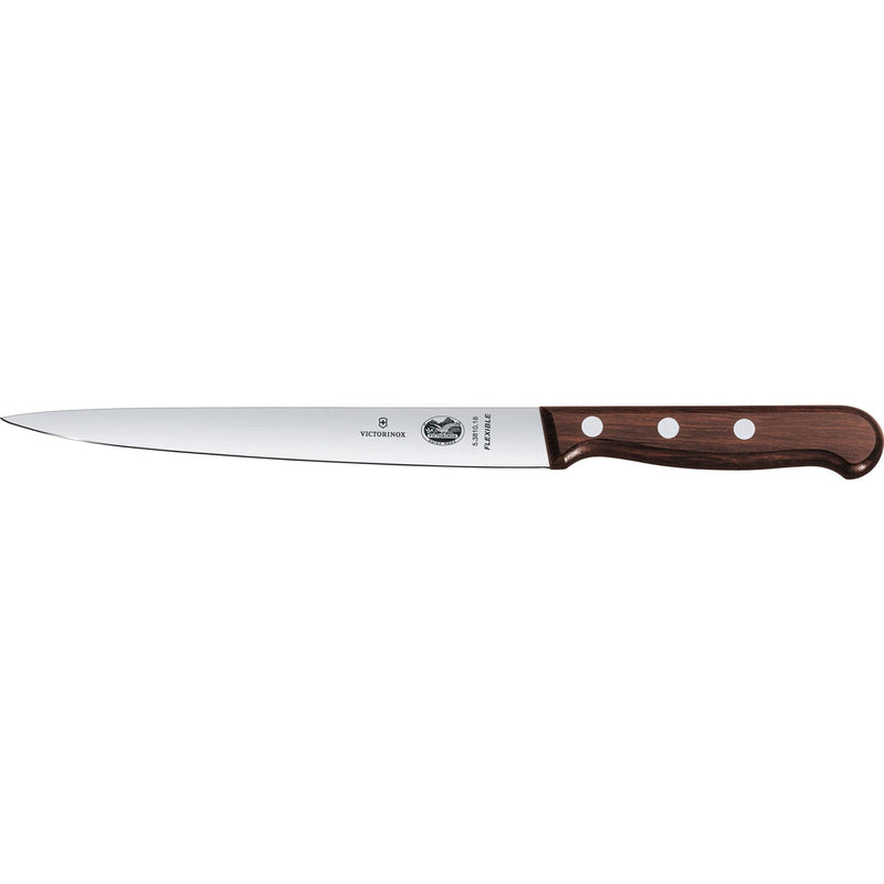 Se Victorinox Ekstra fleksibel filetkniv 18cm, wood ✔ Stort online udvalg i Victorinox ✔ Hurtig levering: 1 - 2 Hverdage samt billig fragt - Varenummer: KTO-5.3810.18 og barcode / Ean: &