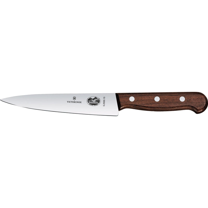 Se Victorinox Kokkekniv 15cm, wood ✔ Stort online udvalg i Victorinox ✔ Hurtig levering: 1 - 2 Hverdage samt billig fragt - Varenummer: KTO-5.2000.15G og barcode / Ean: &