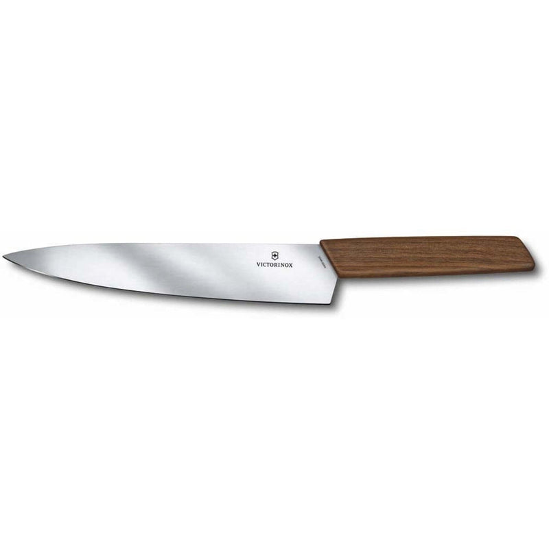 Se Victorinox Swiss Modern kokkekniv med skæfte i valnøddetræ, 22 cm. ✔ Stort online udvalg i Victorinox ✔ Hurtig levering: 1 - 2 Hverdage samt billig fragt - Varenummer: KTO-6.9010.22G og barcode / Ean: &