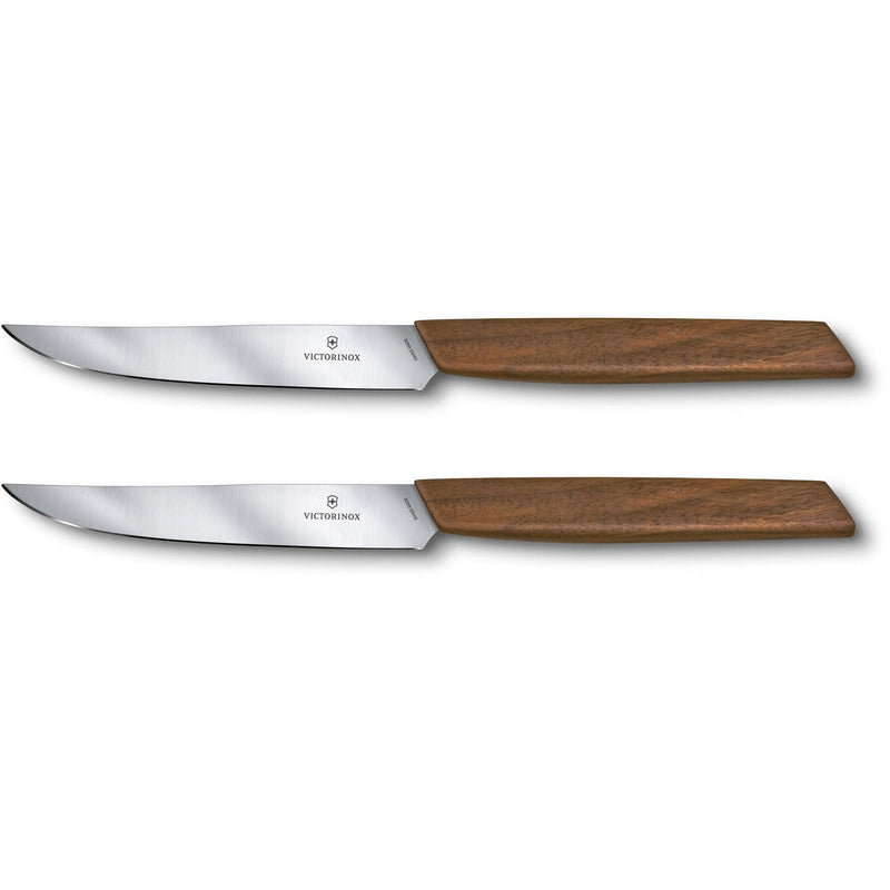 Se Victorinox Swiss Modern steakknive 12cm., 2 stk. ✔ Stort online udvalg i Victorinox ✔ Hurtig levering: 1 - 2 Hverdage samt billig fragt - Varenummer: KTO-6.9000.12G og barcode / Ean: &