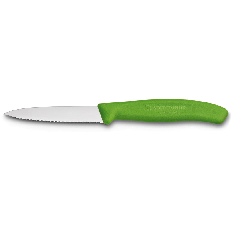 Se Victorinox Takket urtekniv med nylonskæfte, 8 cm., grøn ✔ Stort online udvalg i Victorinox ✔ Hurtig levering: 1 - 2 Hverdage samt billig fragt - Varenummer: KTO-6.7636.L114 og barcode / Ean: &