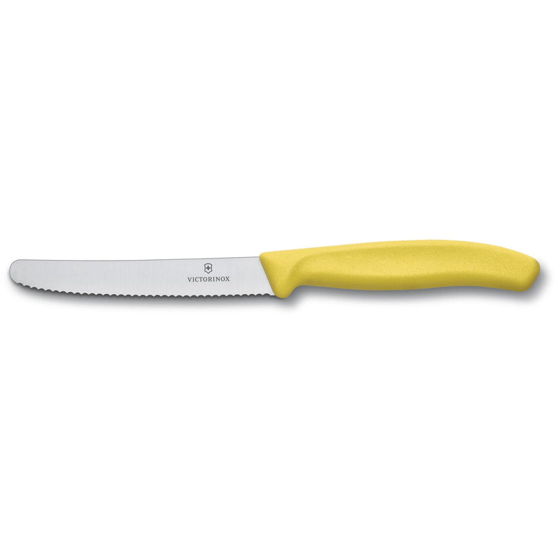 Se Victorinox Tomat- og pølsekniv 11 cm, gul ✔ Stort online udvalg i Victorinox ✔ Hurtig levering: 1 - 2 Hverdage samt billig fragt - Varenummer: KTO-6.7836.L118 og barcode / Ean: &