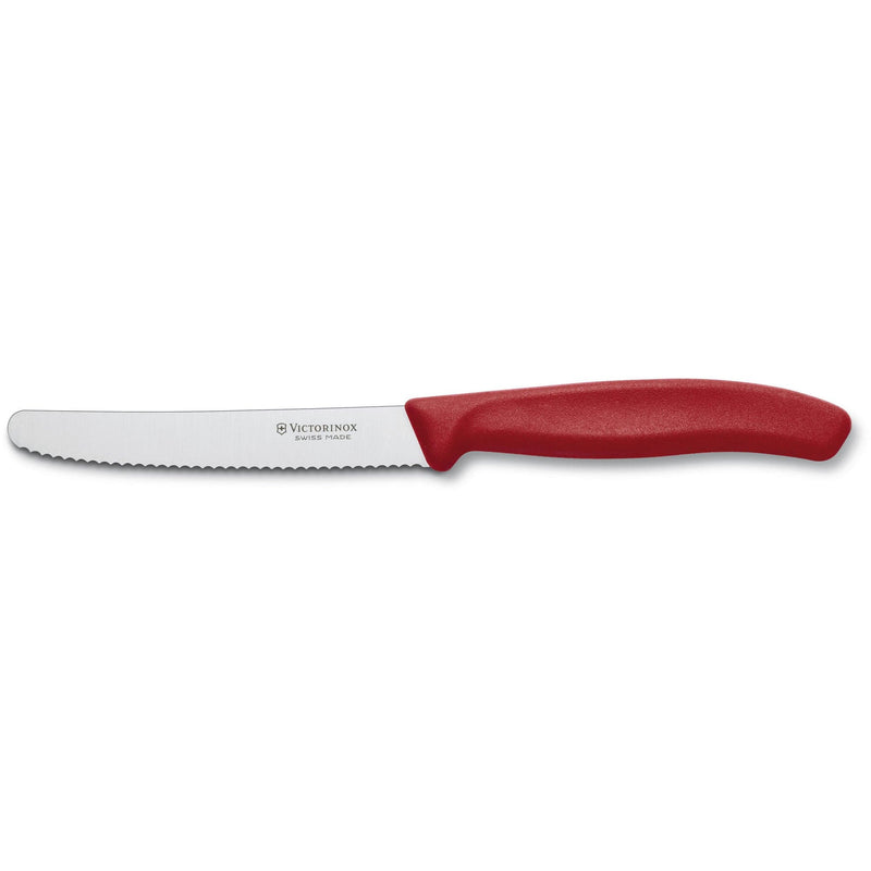 Se Victorinox Tomat- og pølsekniv 11 cm, rød ✔ Stort online udvalg i Victorinox ✔ Hurtig levering: 1 - 2 Hverdage samt billig fragt - Varenummer: KTO-6.7831 og barcode / Ean: &