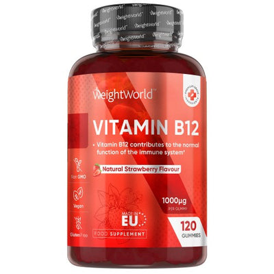 Se B12-vitamin Vingummier - B-vitamin » Kæmpe udvalg i WeightWorld » Hurtig levering: 1 - 2 Hverdage samt billig fragt - Varenummer: WWDK-50162 og barcode / Ean: 5056128128039 på lager - Udsalg på B-vitamin Spar op til 55% - Over 1312 kendte brands på udsalg