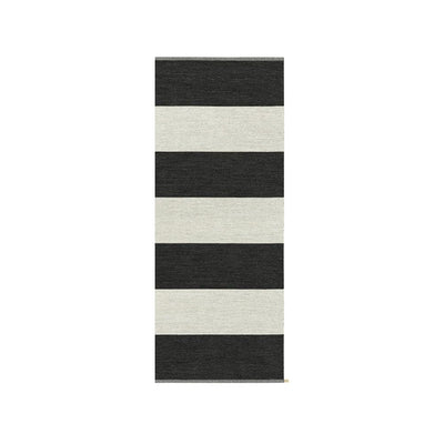 Se Kasthall Wide Stripe Icon entrétæppe/løber Midnight_ black, 200x85 cm ❤ Kæmpe udvalg i Kasthall ❤ Hurtig levering: 1 - 2 Hverdage samt billig fragt - Varenummer: NDN-558850-01 og barcode / Ean: '9991442070120 på lager - Udsalg på Home & Garden - Decor - Rugs Spar op til 62% - Over 1160 kendte mærker på udsalg