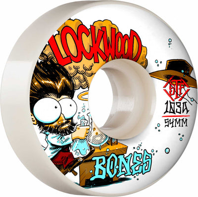 Se Bones Wheels PRO STF Skateboard Hjul Lockwood Experi-Mental 54mm V3 Slims 103A 4-pak 54mm ✔ Kæmpe udvalg i  Bones Hjul ✔ Hurtig levering: 1 - 2 Hverdage samt billig fragt - Varenummer: JUCO-WPCACL0065403W4 og barcode / Ean: '842357159419 på lager - Udsalg på Tilbehør til skateboard Spar op til 63% - Over 1112 kendte brands på udsalg