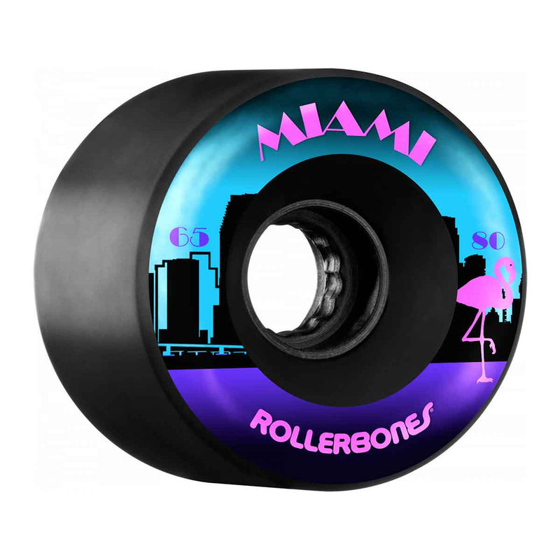 Se Rollerbones Outdoor Miami Wheel 65 mm 80A Black 8pk 65mm ✔ Kæmpe udvalg i  Rollerbones ✔ Hurtig levering: 1 - 2 Hverdage samt billig fragt - Varenummer: JUCO-WRAPMIAMI6580X8 og barcode / Ean: &