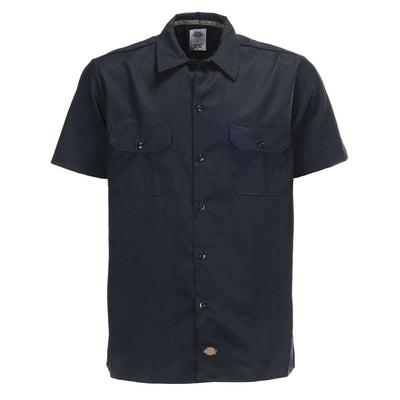 Se Dickies WS576 Kortærmet Skjorte Slim Fit Mørk Navy S ✔ Kæmpe udvalg i  Dickies ✔ Hurtig levering: 1 - 2 Hverdage samt billig fragt - Varenummer: JUCO-WS576dn-S og barcode / Ean: '0029311115517 på lager - Udsalg på Skjorter Spar op til 55% - Over 1300 kendte brands på udsalg