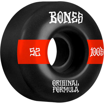 Se Bones Wheels OG Formula Skateboard Hjul 100 52mm V4 Wide 4pk Black 52mm ✔ Kæmpe udvalg i  Bones Hjul ✔ Hurtig levering: 1 - 2 Hverdage samt billig fragt - Varenummer: JUCO-WSBABCM520014X4 og barcode / Ean: '842357160118 på lager - Udsalg på Tilbehør til skateboard Spar op til 56% - Over 1122 kendte brands på udsalg