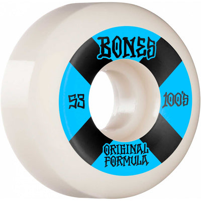 Se Bones Wheels OG Formula Skateboard Hjul 100 53 Mm V5 Sidecut 4pk Blue 53mm ✔ Kæmpe udvalg i  Bones Hjul ✔ Hurtig levering: 1 - 2 Hverdage samt billig fragt - Varenummer: JUCO-WSBABCV53004A4 og barcode / Ean: '842357160156 på lager - Udsalg på Tilbehør til skateboard Spar op til 63% - Over 1122 kendte brands på udsalg