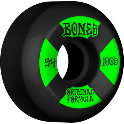 Se Bones Wheels OG Formula Skateboard Hjul 100 54mm V5 Sidecut 4pk Black 54mm ✔ Kæmpe udvalg i  Bones Hjul ✔ Hurtig levering: 1 - 2 Hverdage samt billig fragt - Varenummer: JUCO-WSBABCV54004X4 og barcode / Ean: '842357160200 på lager - Udsalg på Tilbehør til skateboard Spar op til 55% - Over 1122 kendte brands på udsalg