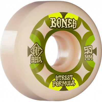 Se Bones Wheels STF Skateboard Hjul Retros 53mm V5 Sidecut 99A 4pk 53mm ✔ Kæmpe udvalg i  Bones Hjul ✔ Hurtig levering: 1 - 2 Hverdage samt billig fragt - Varenummer: JUCO-WSCAERV55399A4 og barcode / Ean: '842357159990 på lager - Udsalg på Tilbehør til skateboard Spar op til 52% - Over 1122 kendte brands på udsalg