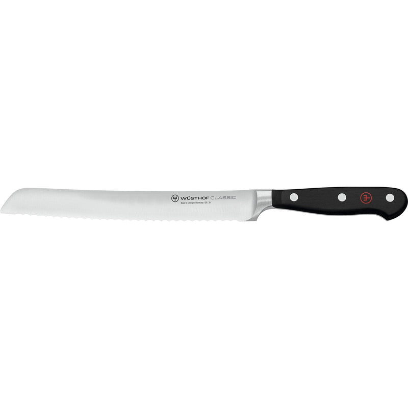 Se Wüsthof Classic brødkniv 20 cm. sort/stål ✔ Stort online udvalg i Wüsthof ✔ Hurtig levering: 1 - 2 Hverdage samt billig fragt - Varenummer: KTO-1040101020 og barcode / Ean: &