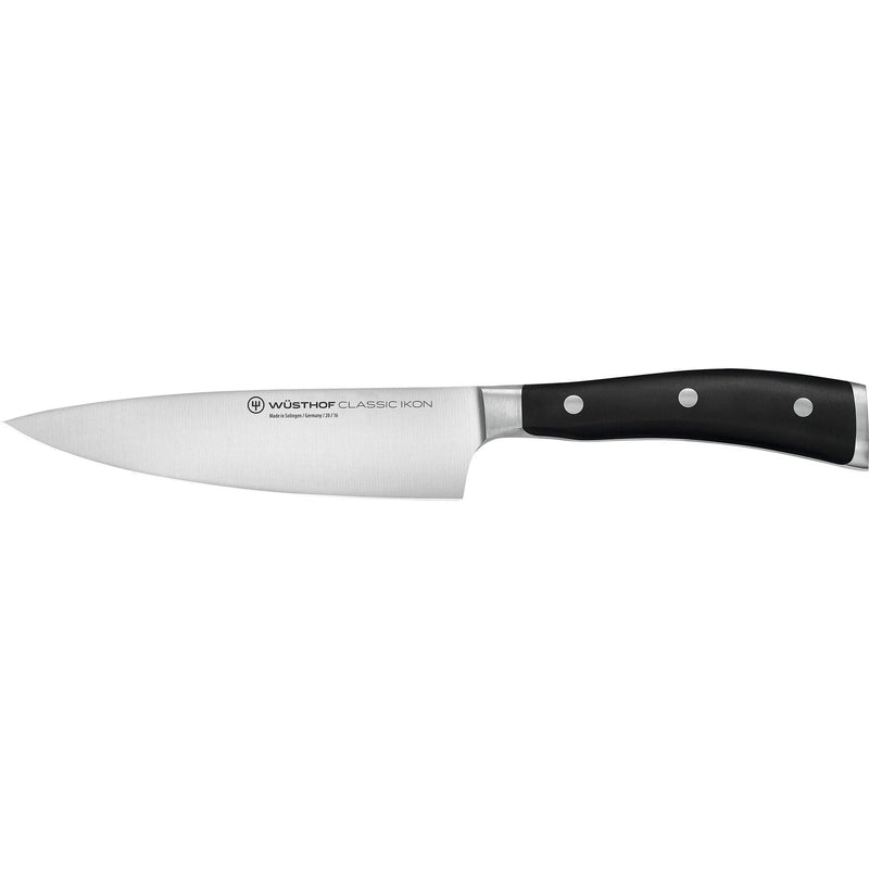 Se Wüsthof Classic Ikon kokkekniv 16 cm., sort ✔ Stort online udvalg i Wüsthof ✔ Hurtig levering: 1 - 2 Hverdage samt billig fragt - Varenummer: KTO-1040330116 og barcode / Ean: &