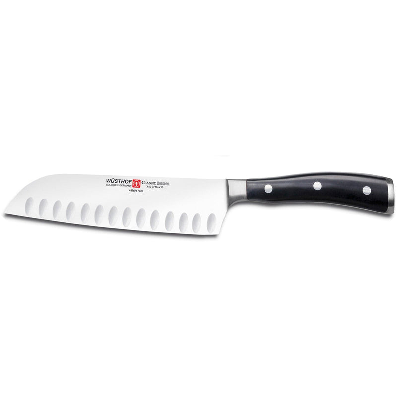 Se Wüsthof Classic Ikon santoku-kniv sort 17 cm. ✔ Stort online udvalg i Wüsthof ✔ Hurtig levering: 1 - 2 Hverdage samt billig fragt - Varenummer: KTO-1040331317 og barcode / Ean: &