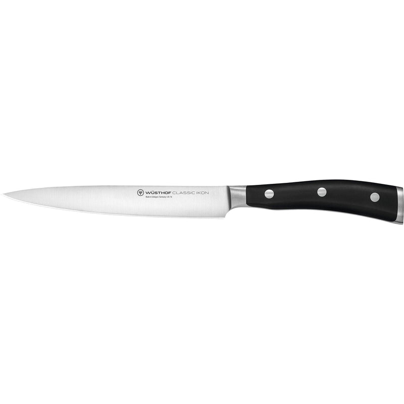 Se Wüsthof Classic Ikon universalkniv sort 16 cm. ✔ Stort online udvalg i Wüsthof ✔ Hurtig levering: 1 - 2 Hverdage samt billig fragt - Varenummer: KTO-1040330716 og barcode / Ean: &