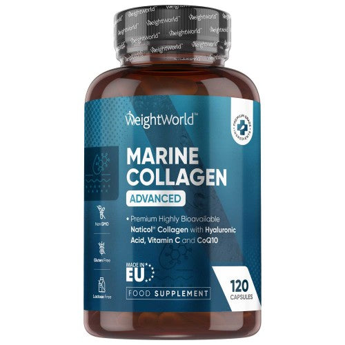 Se Marine Collagen + Hyaluronsyre - Anti-ageing » Kæmpe udvalg i WeightWorld » Hurtig levering: 1 - 2 Hverdage samt billig fragt - Varenummer: STBDK-40309 og barcode / Ean: 5056128109519 på lager - Udsalg på Anti-ageing Spar op til 61% - Over 1312 kendte brands på udsalg