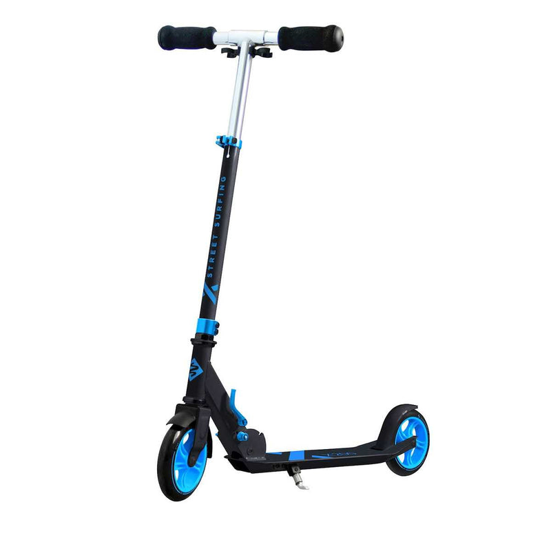 Se Streetsurfing 145 Kick Scooter Transport løbehjul Electro Blå 77-90cm ✔ Kæmpe udvalg i  StreetSurfing ✔ Hurtig levering: 1 - 2 Hverdage samt billig fragt - Varenummer: JUCO-04-18-001-6 og barcode / Ean: &