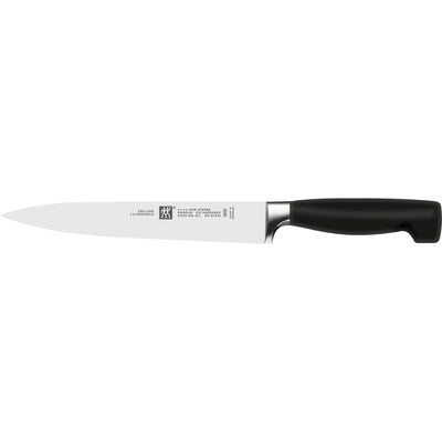 Se Zwilling Four Star kødkniv 20 cm ✔ Stort online udvalg i Zwilling ✔ Hurtig levering: 1 - 2 Hverdage samt billig fragt - Varenummer: KTO-1001549 og barcode / Ean: '4009839007026 på lager - Udsalg på Trancherkniv Spar op til 64% - Over 1354 kendte brands på udsalg