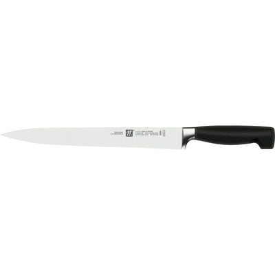 Se Zwilling Four Star kødkniv 26 cm ✔ Stort online udvalg i Zwilling ✔ Hurtig levering: 1 - 2 Hverdage samt billig fragt - Varenummer: KTO-1001555 og barcode / Ean: '4009839007088 på lager - Udsalg på Trancherkniv Spar op til 63% - Over 1354 kendte brands på udsalg