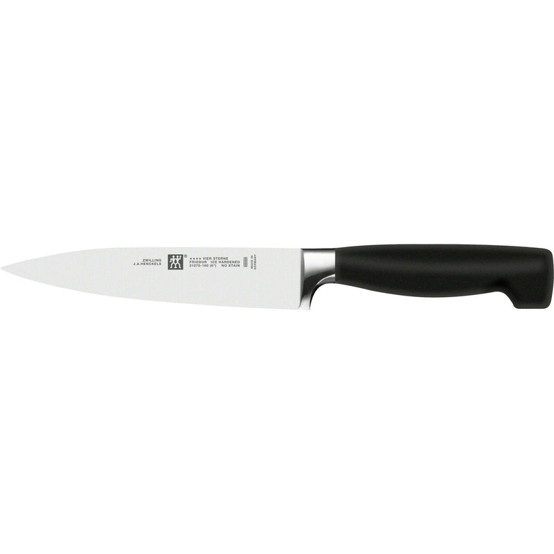 Se Zwilling Four Star kødkniv 16 cm ✔ Stort online udvalg i Zwilling ✔ Hurtig levering: 1 - 2 Hverdage samt billig fragt - Varenummer: KTO-1001544 og barcode / Ean: &