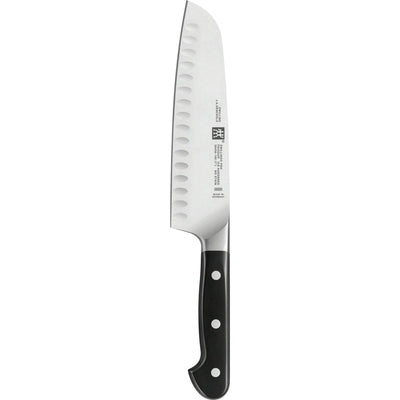 Se Zwilling Pro santokukniv med luftskær 18 cm ✔ Stort online udvalg i Zwilling ✔ Hurtig levering: 1 - 2 Hverdage samt billig fragt - Varenummer: KTO-1002816 og barcode / Ean: '4009839257179 på lager - Udsalg på Santokukniv Spar op til 65% - Over 1354 kendte brands på udsalg