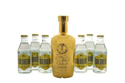 Se Gin Og Tonic: Gin Gold Pakke ❤ Kæmpe udvalg i BARLIFE ❤ Hurtig levering: 1 - 2 Hverdage samt billig fragt - Varenummer: BAR-10082 og barcode / Ean: på lager - Udsalg på Drikkevarer Drinkspakker Gin Drinkspakker Spar op til 56% - Over 434 design brands på udsalg