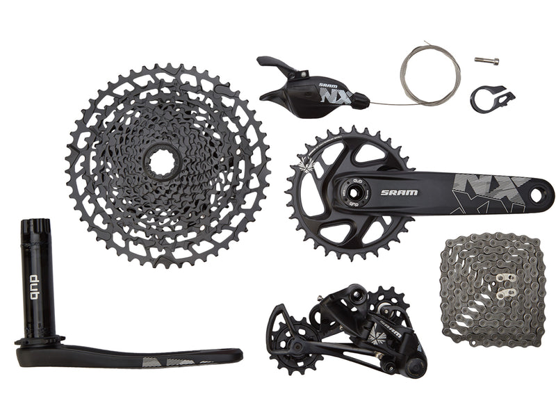 Se Sram NX Eagle Geargruppe - DUB - 1 x 12 gear - 175mm arme ❤ Stort online udvalg i Sram ❤ Hurtig levering: 1 - 2 Hverdage samt billig fragt ❤ Varenummer: CKP-710845820489 og barcode / Ean: &