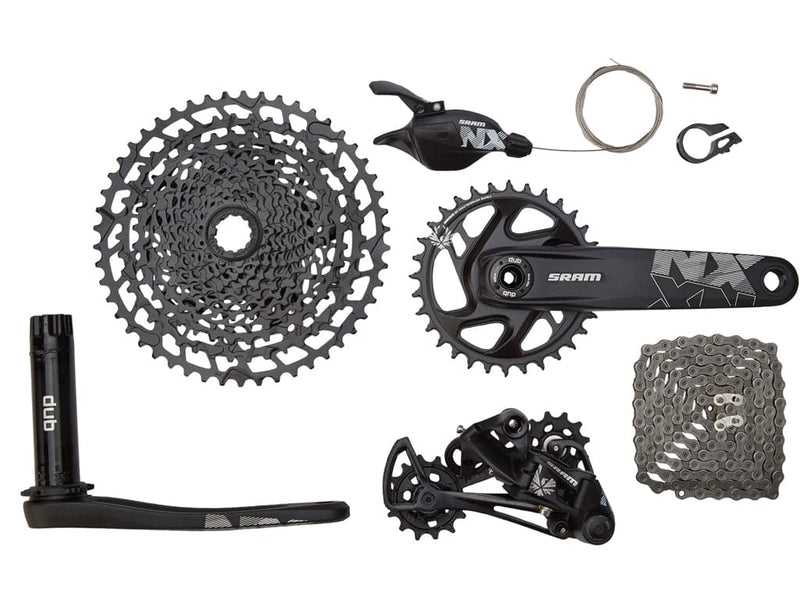 Se Sram NX Eagle Geargruppe - DUB - Boost - 1 x 12 gear - 175mm arme ❤ Stort online udvalg i Sram ❤ Hurtig levering: 1 - 2 Hverdage samt billig fragt ❤ Varenummer: CKP-710845820502 og barcode / Ean: &