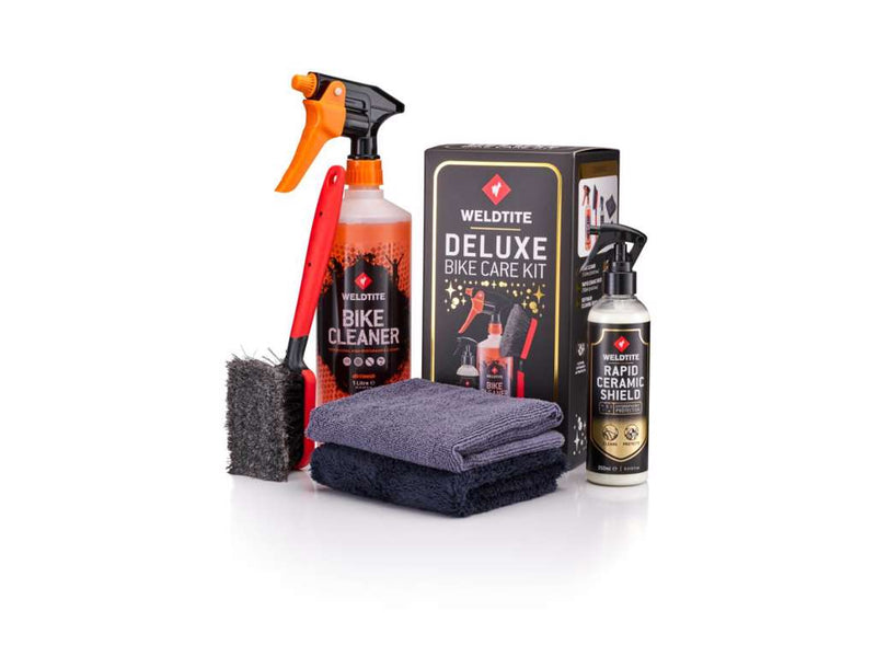 Se Weldtite Deluxe Bike Care Kit - Rengøringskit - 5 dele ❤ Stort online udvalg i Weldtite ❤ Hurtig levering: 1 - 2 Hverdage samt billig fragt - Varenummer: CKP-5013863031055 og barcode / Ean: &